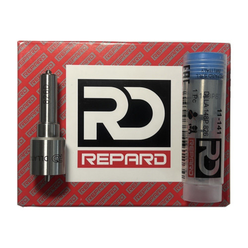 Распылитель DLLA 148P 826 форсунки Denso 095000-5190, 095000-5191, 095000-5192, 095000-5193, 095000-5194, 095000-5195, RE518723, RE524364, Repard 11-141